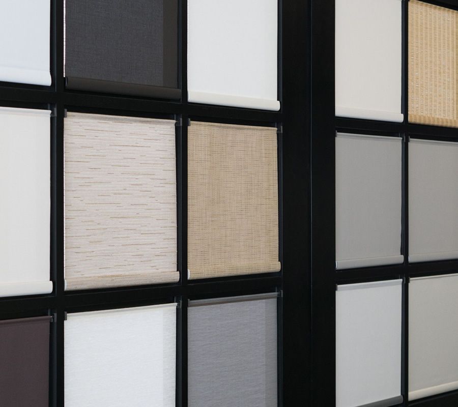 Crestron shading fabric swatches